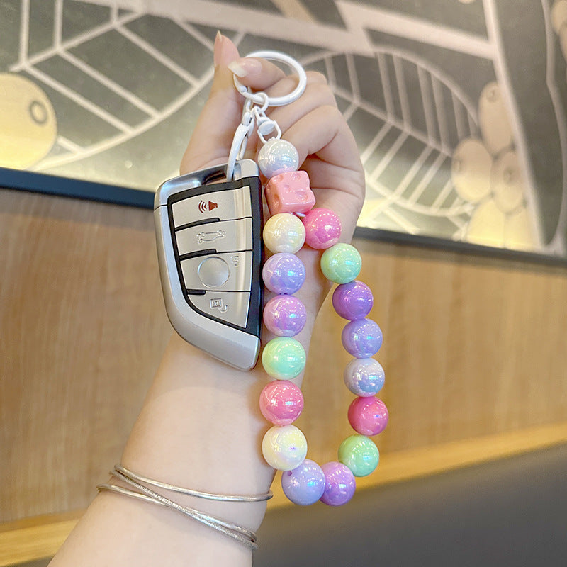 Wholesale Colorful Bead Keychain