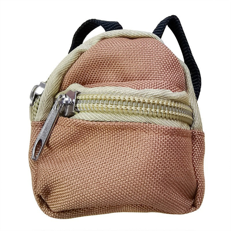 Wholesale Change bag 8cm small schoolbag Doll Accessories