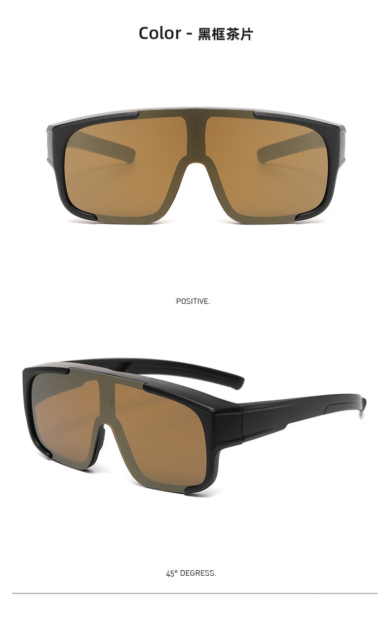 Wholesale Cycling anti-wind and sand wearable myopia glasses anti-UV mountaineering Sunglasses