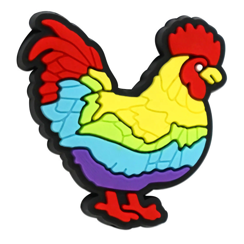 Wholesale Random 100pcs/pack  Cute cartoon animal bead  Focal Beads