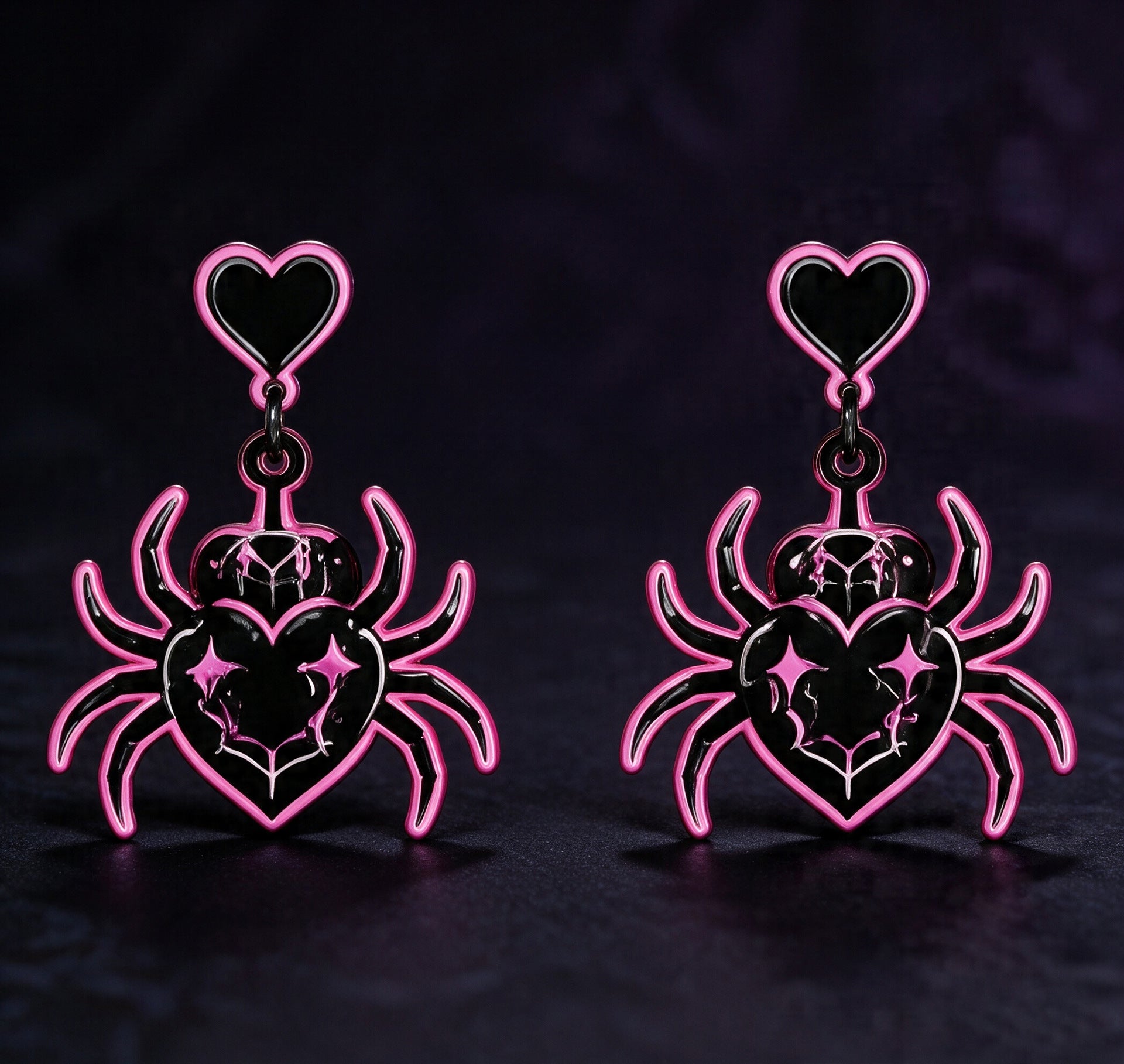 Wholesale Gothic Acrylic  Earrings Creative  Jewelry Accessory For Party