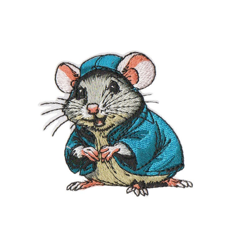 Wholesale Cute Cartoon Series Embroidered Patches Iron On Applique Badge For Clothing Towel DIY Decorative Fashion Accessory Gift Set Of 8