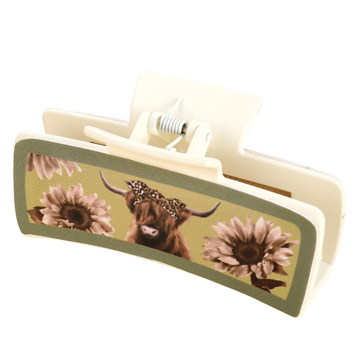 Wholesale Western Denim wind grip square clip