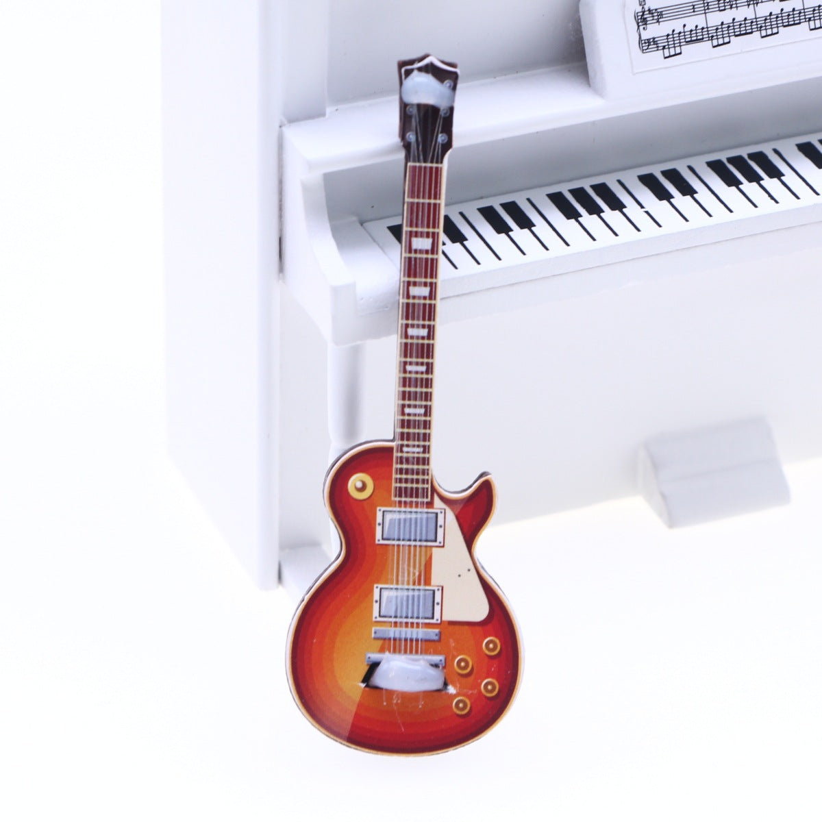 Wholesale 5pcs/pack doll house mini simulation electric guitar Doll Accessories