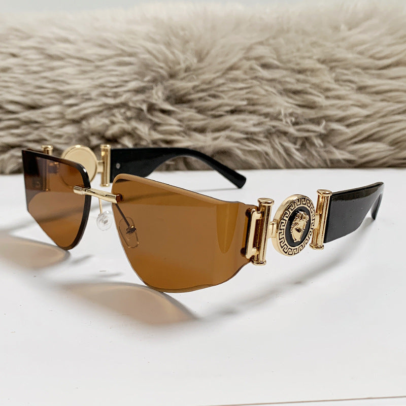 Wholesale Frameless UV-blocking sunglasses