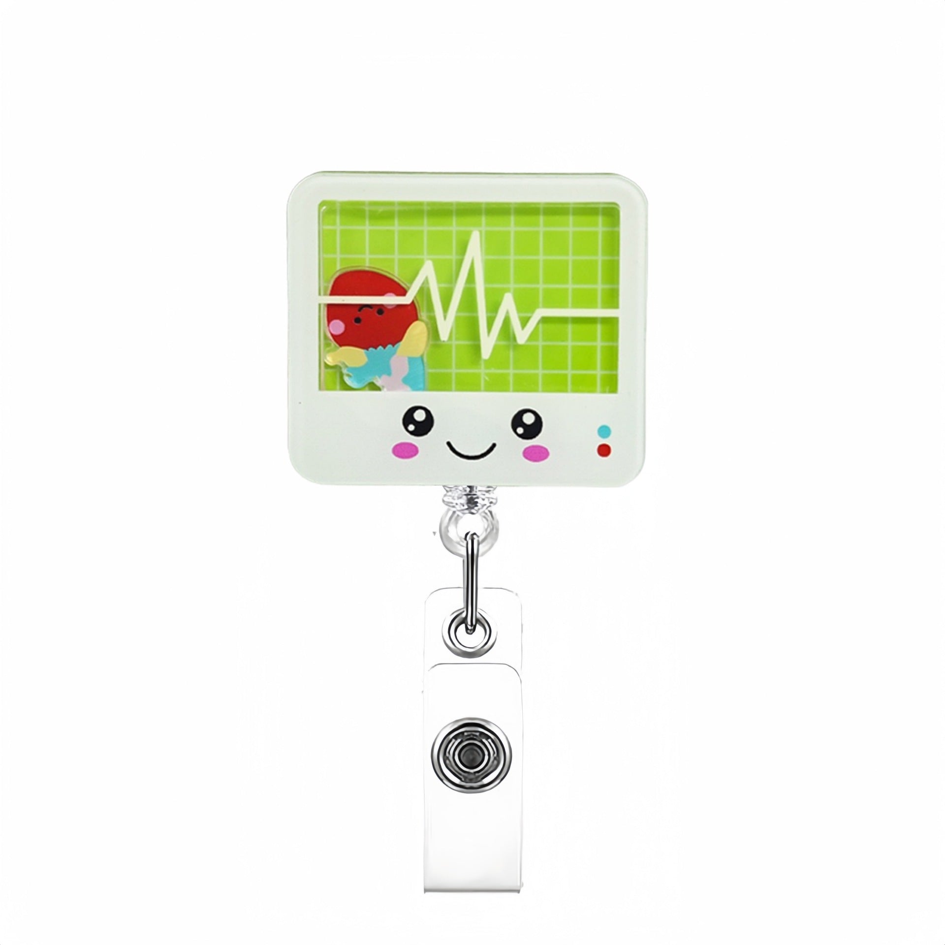 Wholesale Cartoon Shake-Up Easy-Pull Buckle Badge Reels