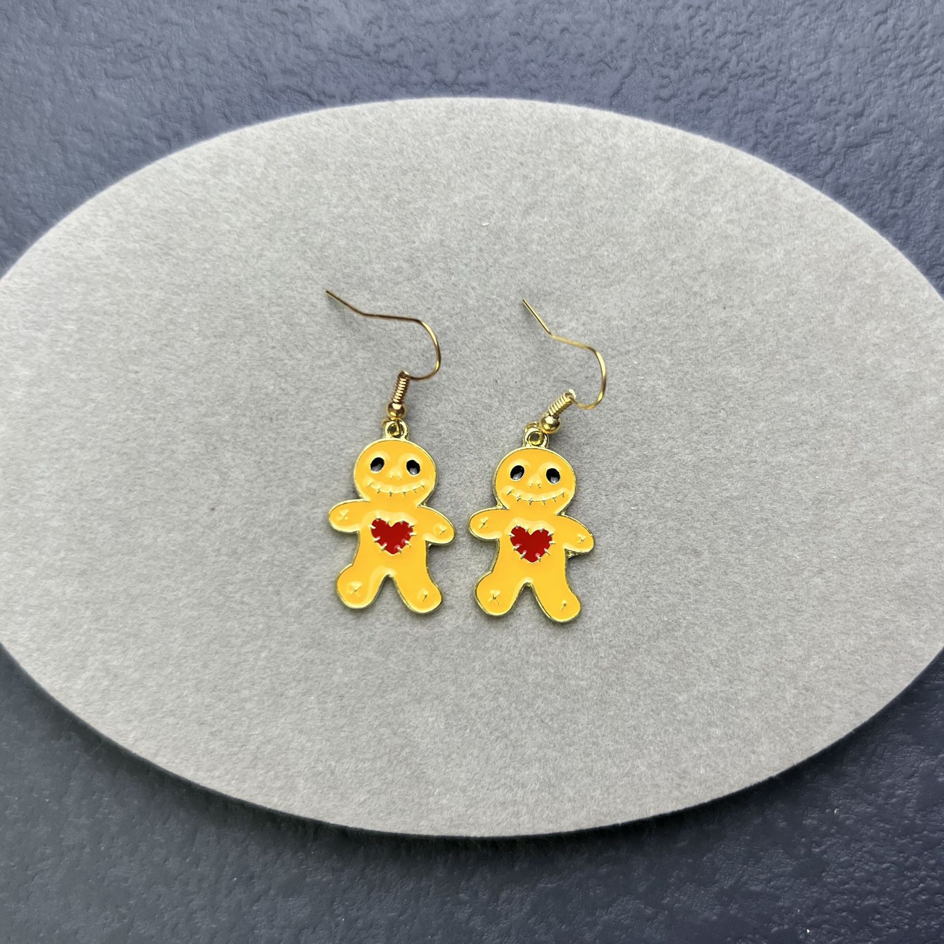 Wholesale Halloween Simple Fashion Ghost Pumpkin Spider Witch Spoof Earrings