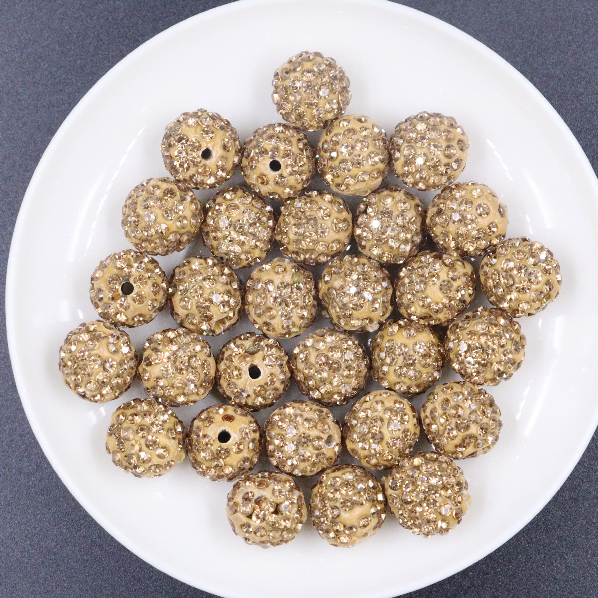 Wholesale 100pcs 8mm-12mm  Diamond Balls Handmade Diy Beads
