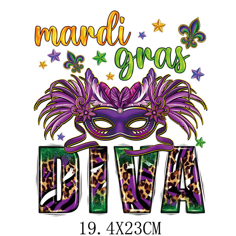 Wholesale Carnival Printed Hot Stamps   UV DTF Ready to Press Transfers Wraps