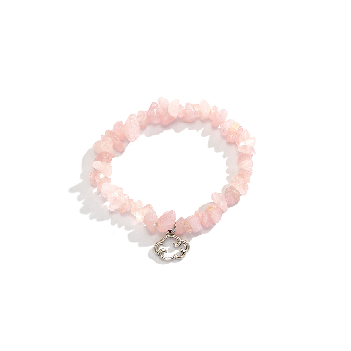 Star al por mayor Star Heart Fish Coste de piedra triturada Pulsera colorida