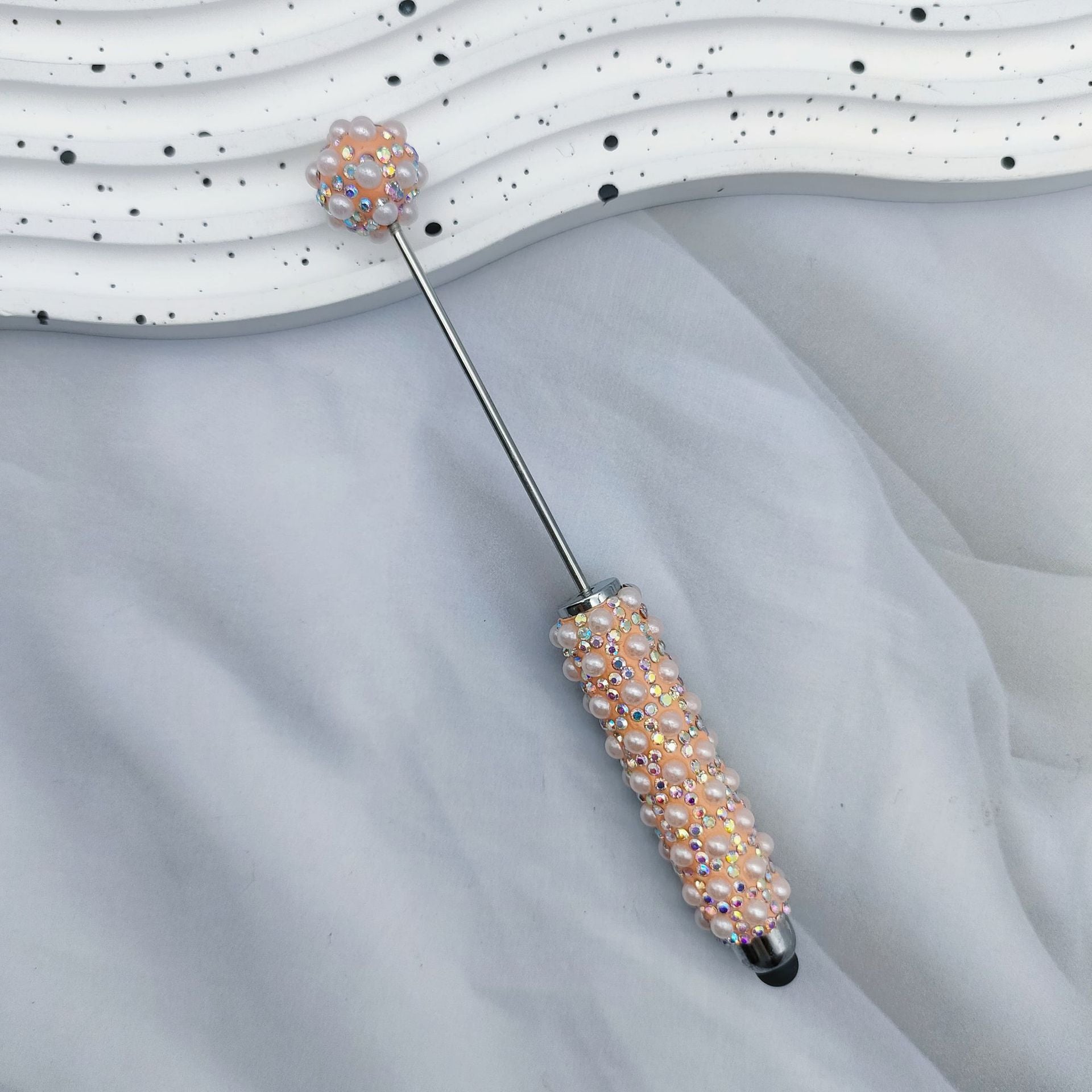 Wholesale DIY Touch Screen Pearl Full Diamond Beadable Pen