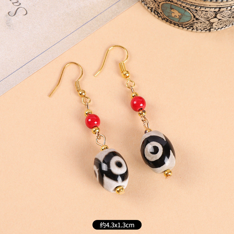 Wholesale Ethnic Style Retro Art Earrings