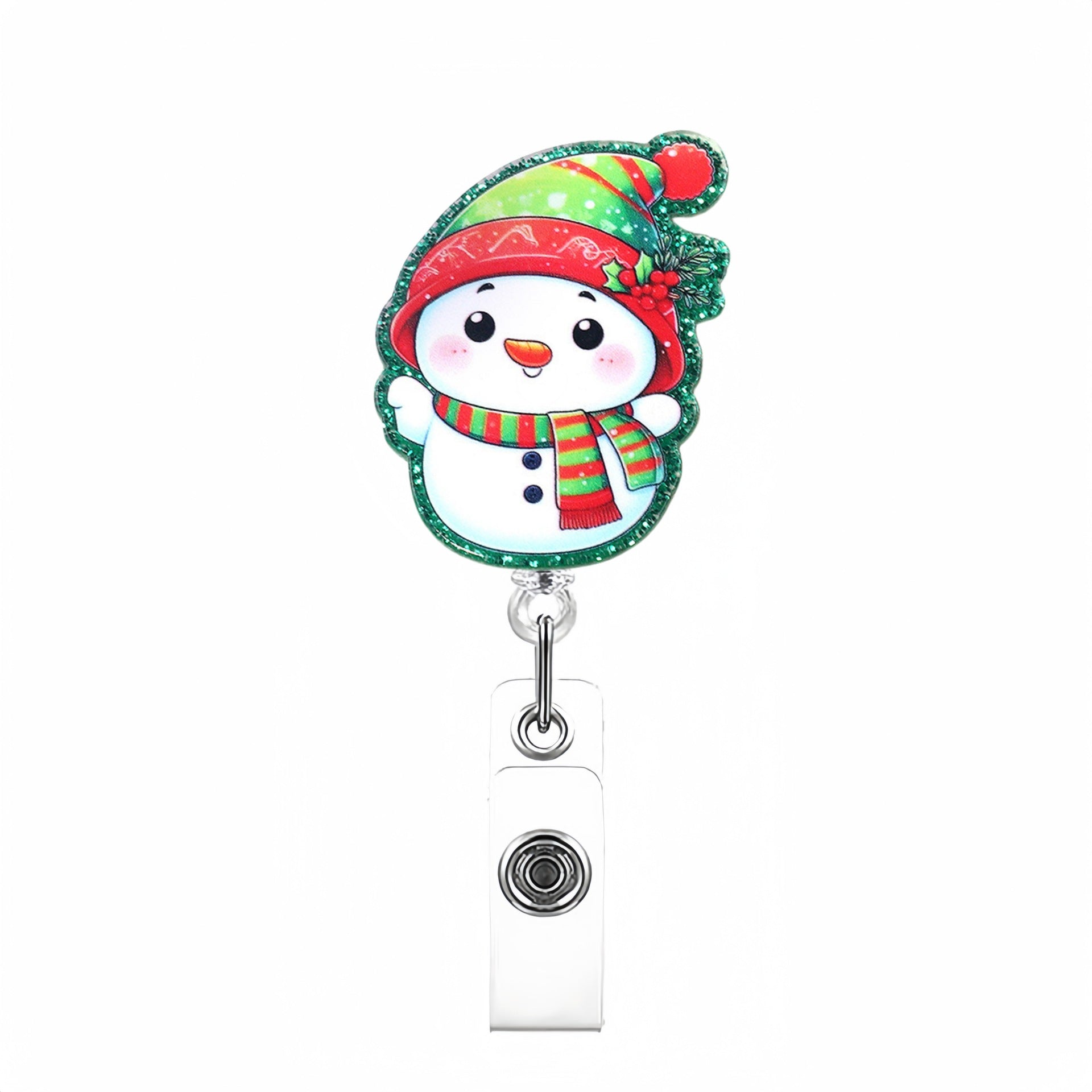 Wholesale Funny Christmas Tree Badge Reels