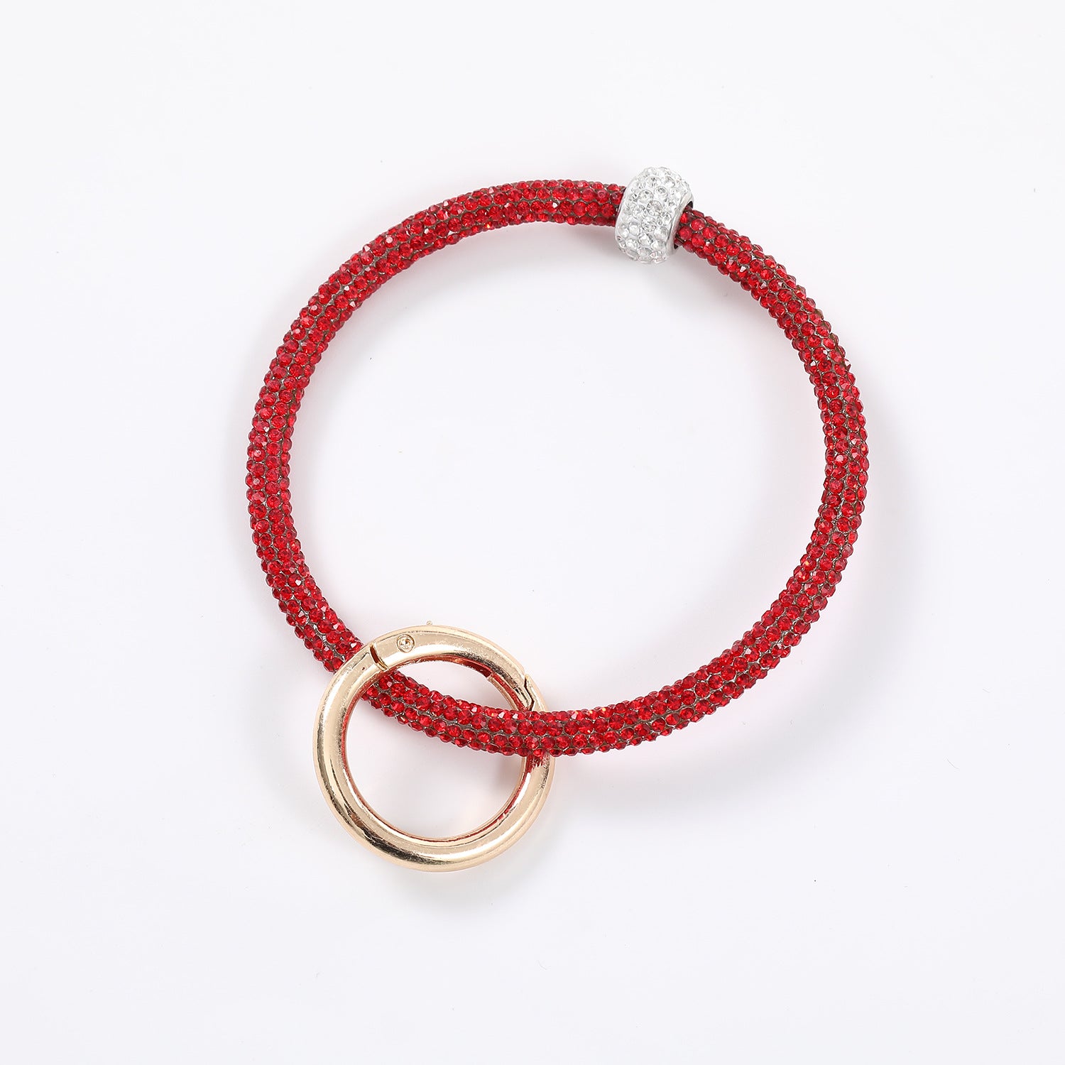 Wholesale Color Rhinestone Wrist Keychain