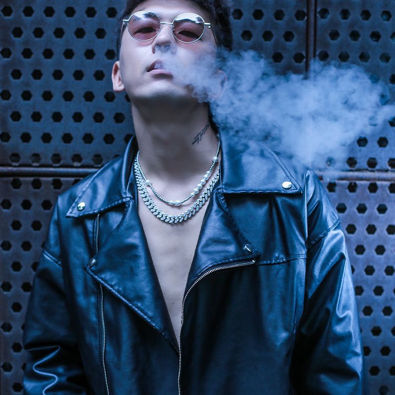 Wholesale Full Diamond 13mm Cuban Hip Hop Men's Necklace