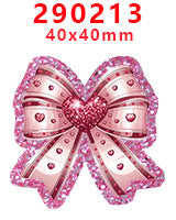 Wholesale Random 30pcs Pink Bow Series Acrylic Flatback