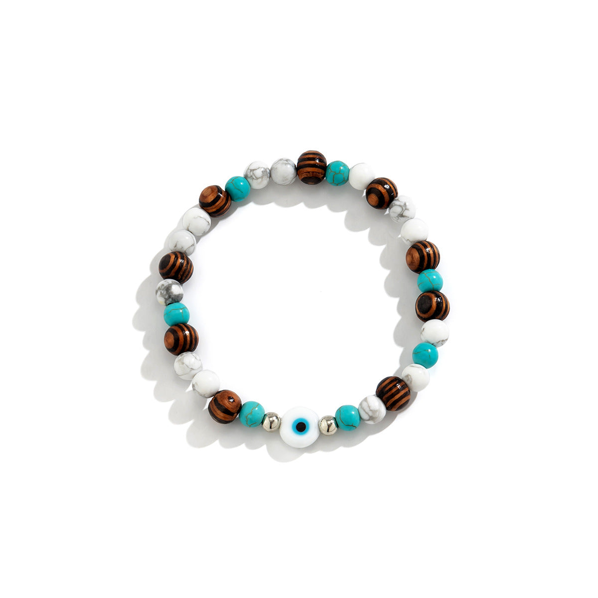 Wholesale of Songshi Men's Beaded Wood Bracelet