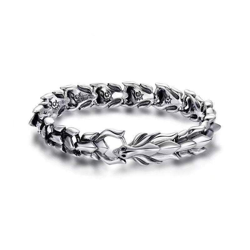 Wholesale Silver Plated Vintage Keel Bracelet