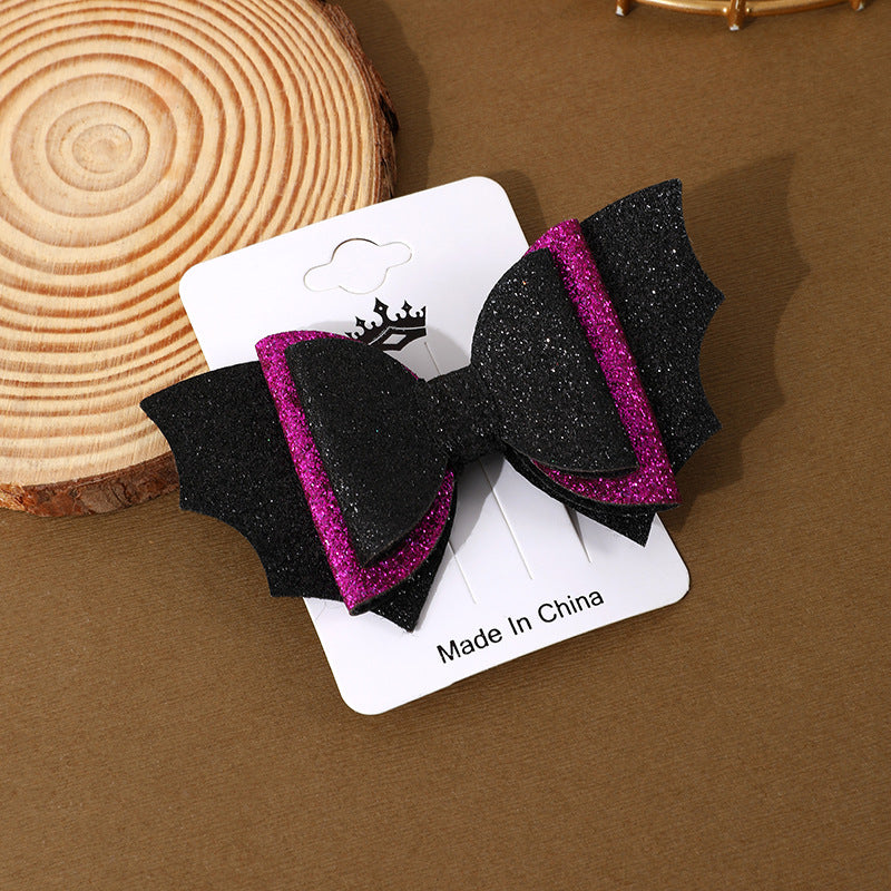 Wholesale Halloween Alloy Hairpin Bow Prop Decoration