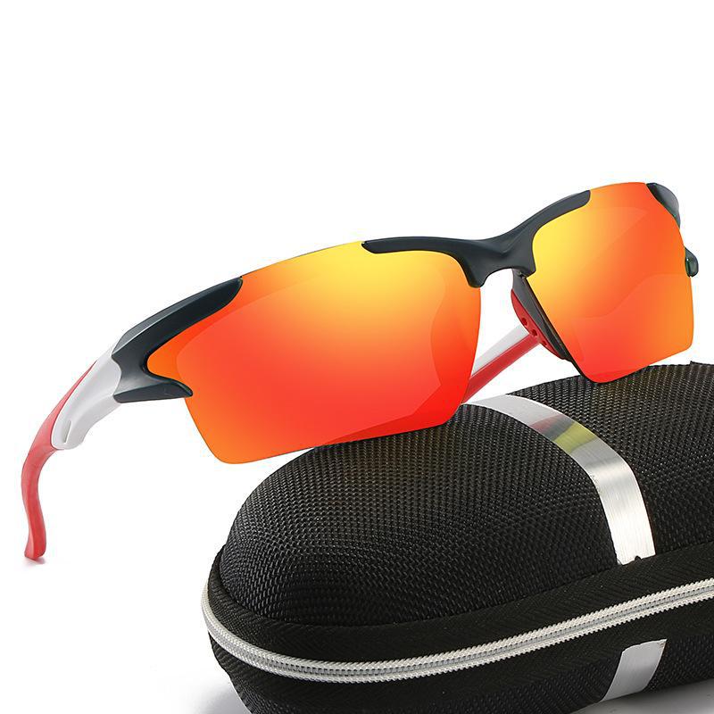 Wholesale Men's and women's dustproof glasses with colorful film driving mirror
