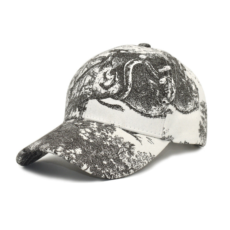 Gorras de béisbol pintadas de algodón al por mayor