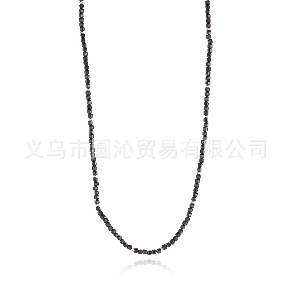 Wholesale Colorful natural stone necklace