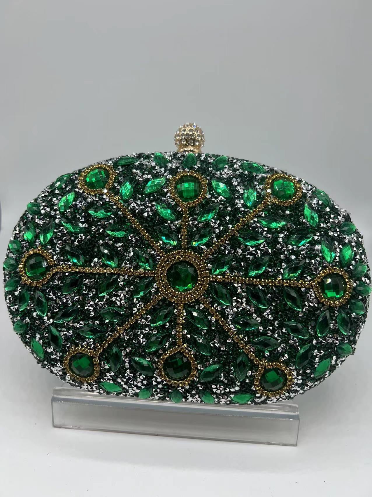 Wholesale Sunflower Diamond Evening Clutch