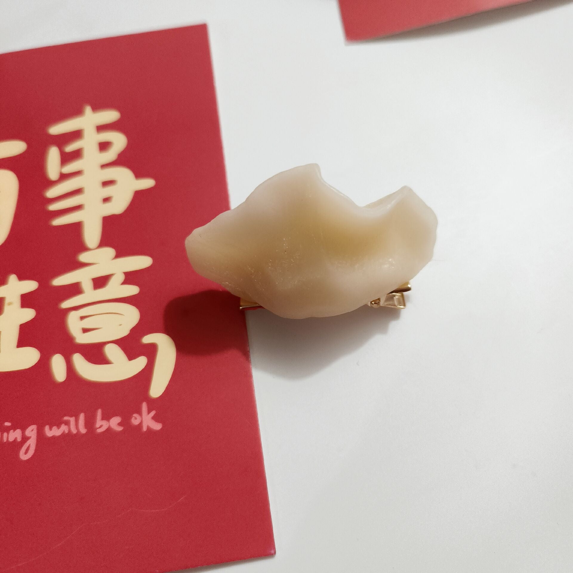 Wholesale Imitation Dumplings Creative Funny Hairpin