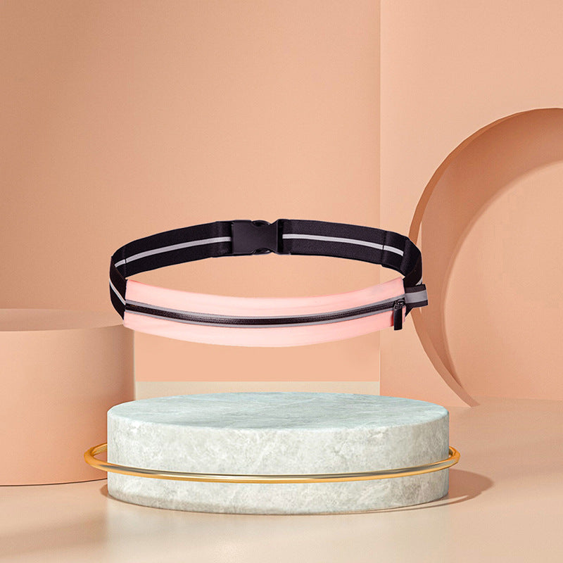 Wholesale Lycra Outdoor Waterproof Reflective Sports Waist Bag