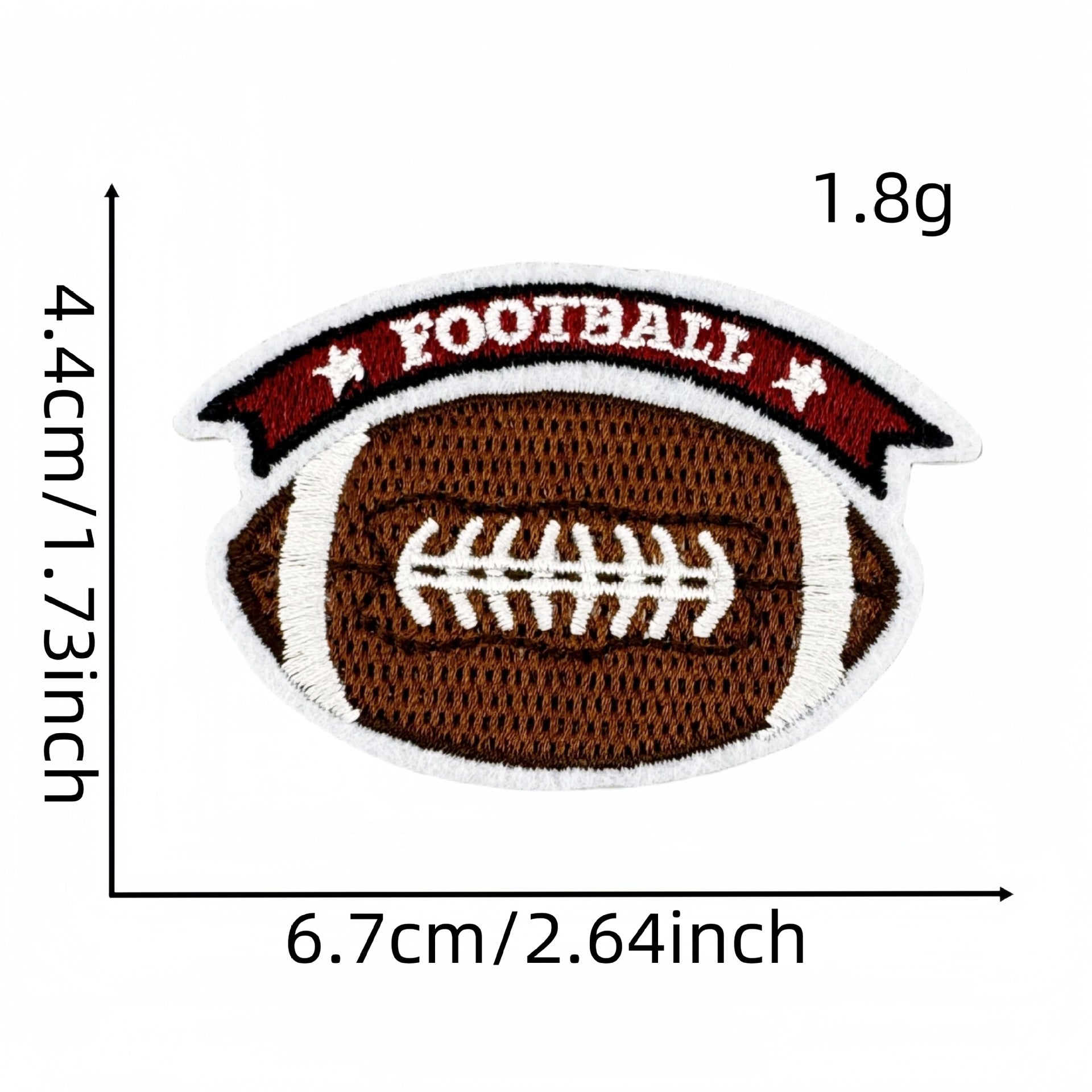 Wholesale Rugby Embroidered Patches Sports Series