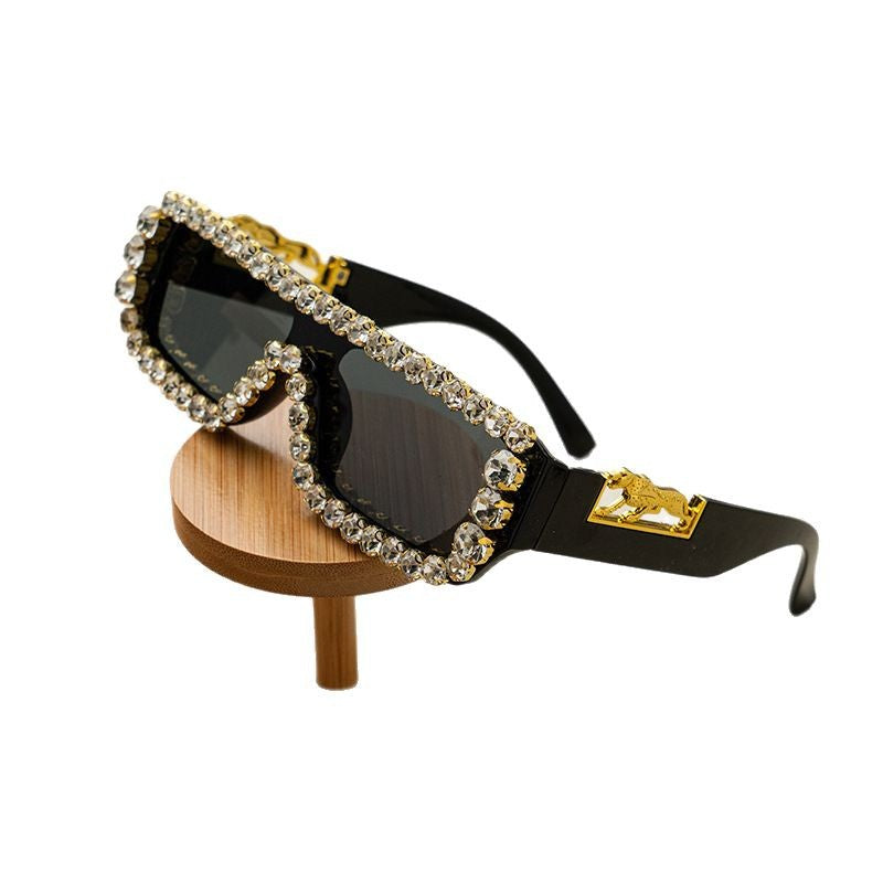 Wholesale Fashion Square Diamond Sunglasses