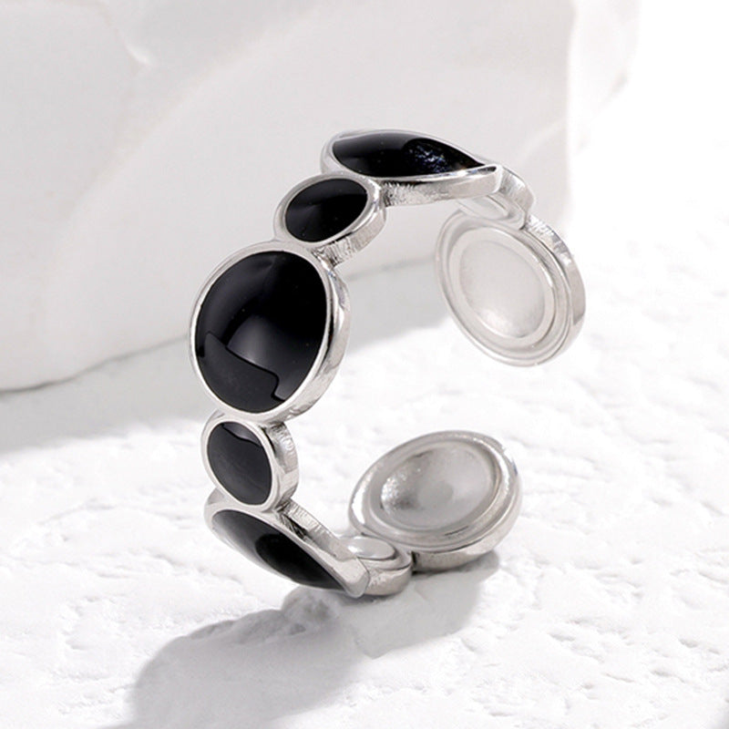 Wholesale Open-Style Stainless Steel Ring — Minimalist &  Understated Design ( Non-Fading)