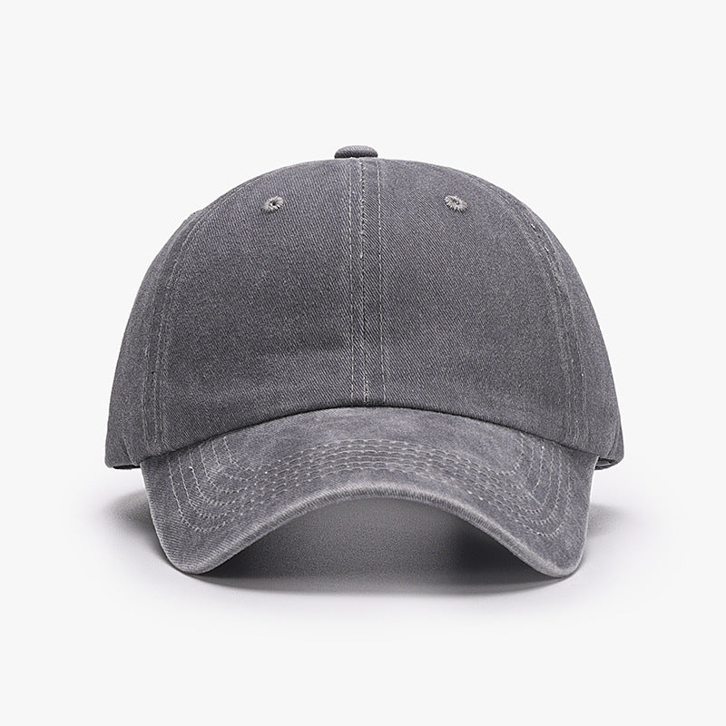 Wholesale Soft Top Black Cotton Baseball Cap