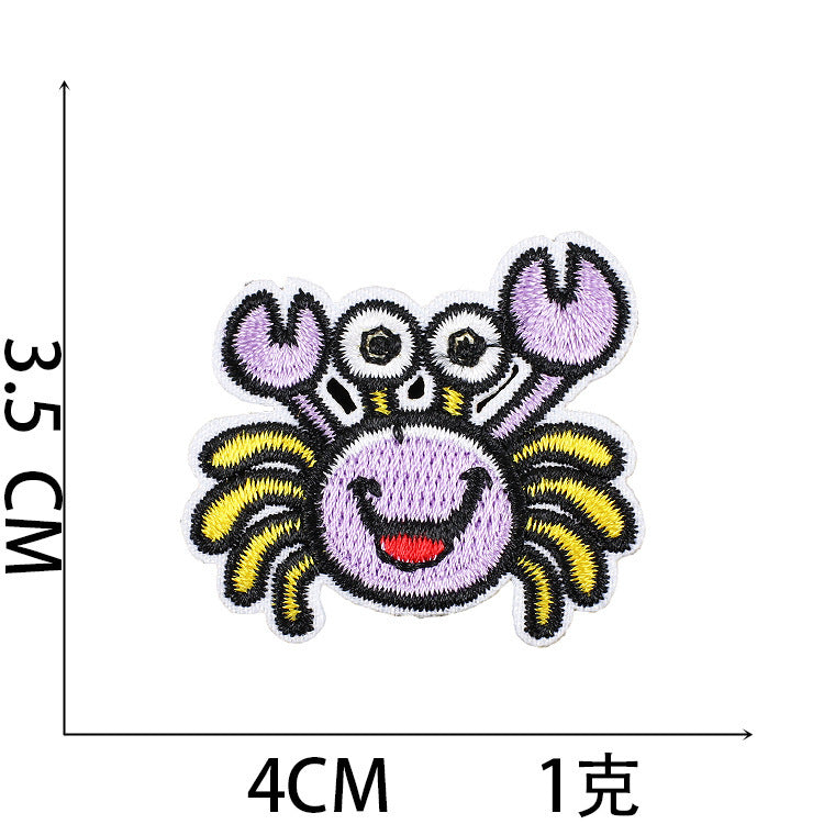 Wholesale Mixed Cartoon Cat And Astronaut Embroidered Patches Polyester Self Adhesive Clothing Decorative Accent For Everyday Boutique And Gift