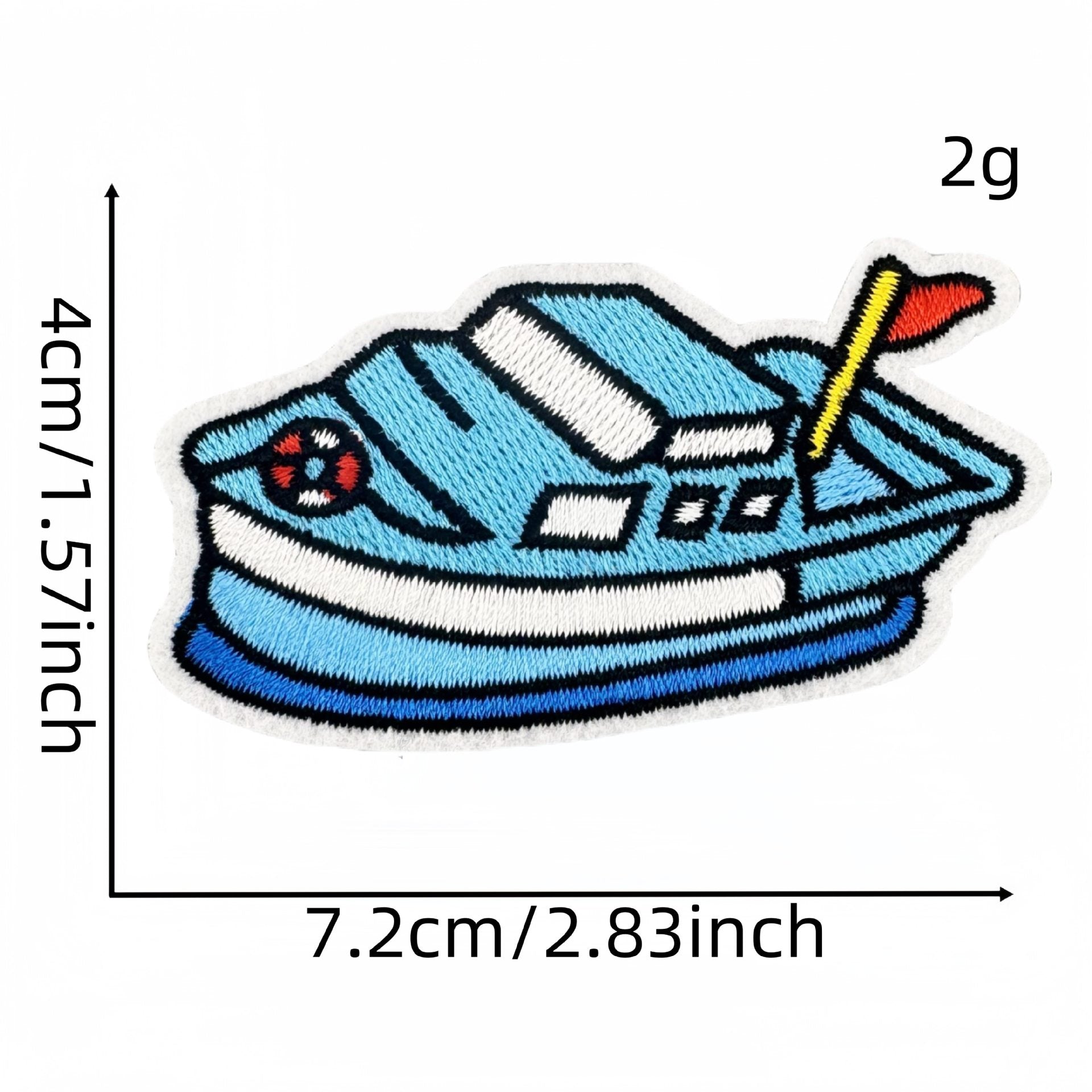 Wholesale Transportation cartoon car embroidered patch