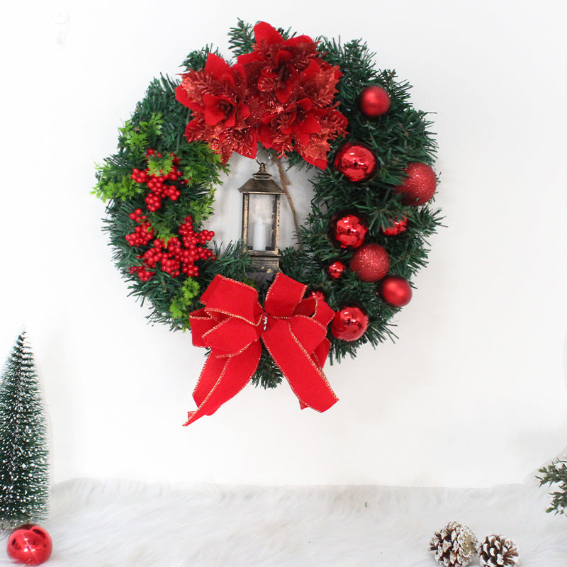 Wholesale of Red Christmas Plastic Decorations