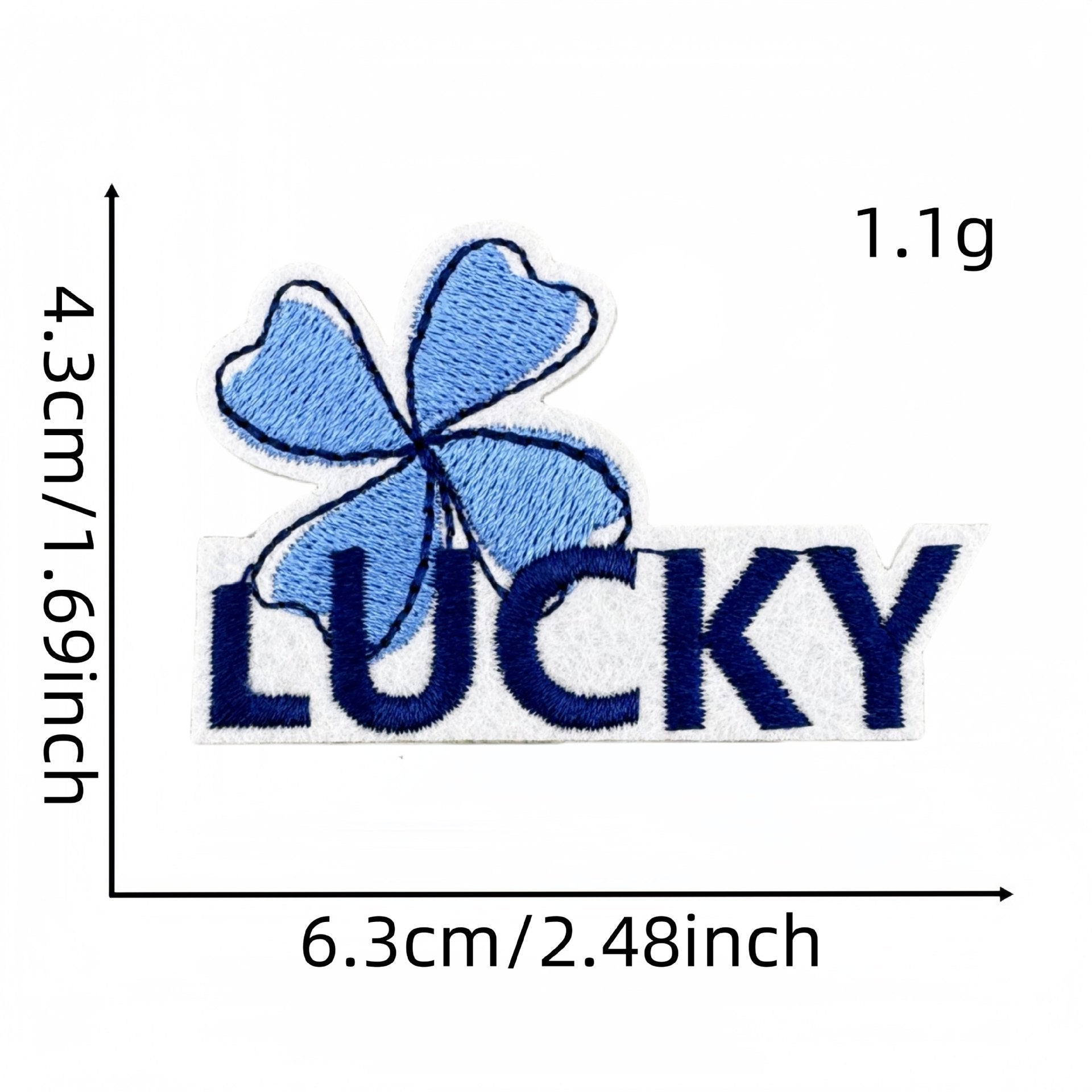 Wholesale Blue series cartoon embroidery DIY patches