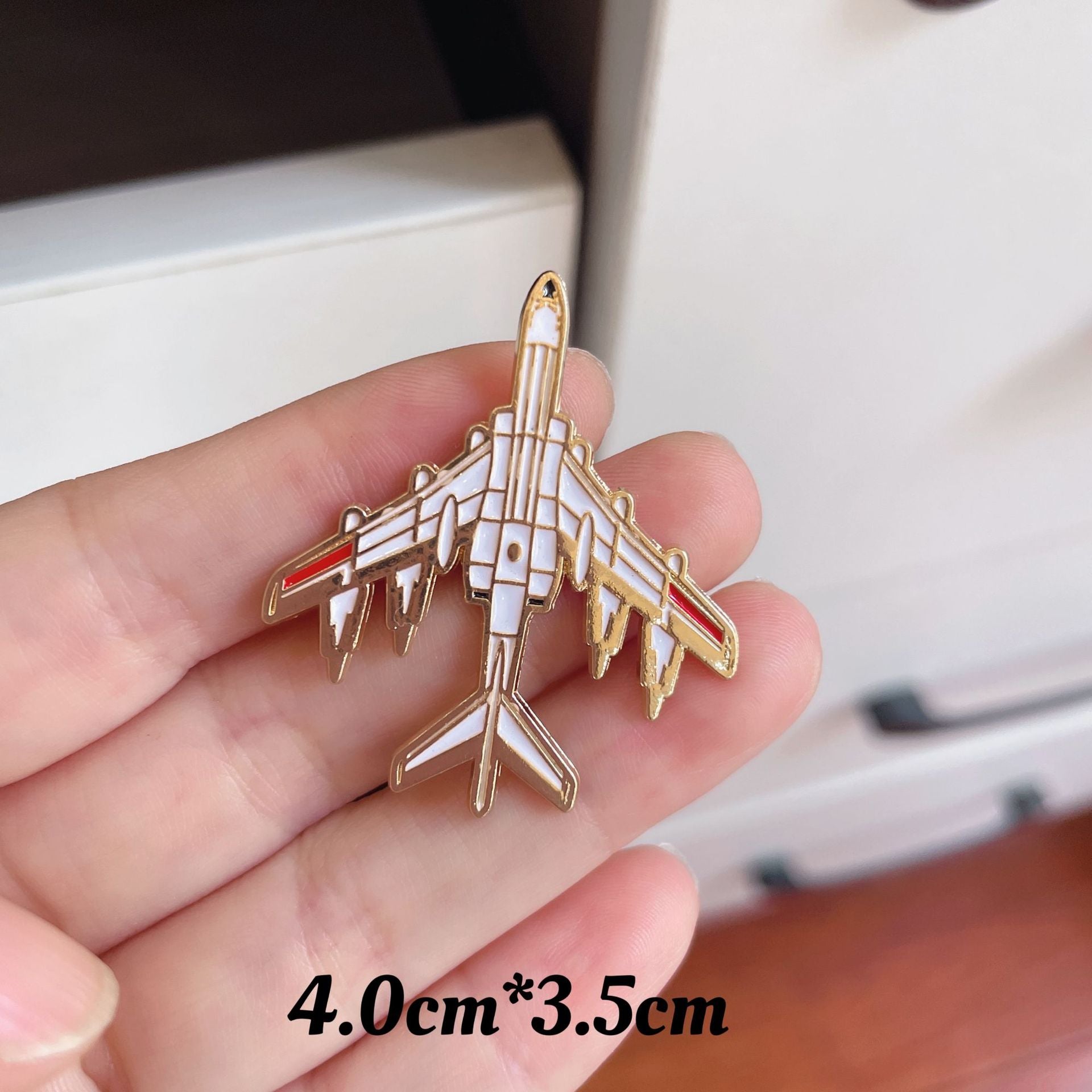 Wholesale Space Fighter Badge Brooch