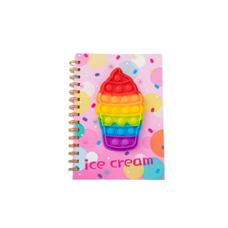 Wholesale cute cartoon coil notebook decompression notebook