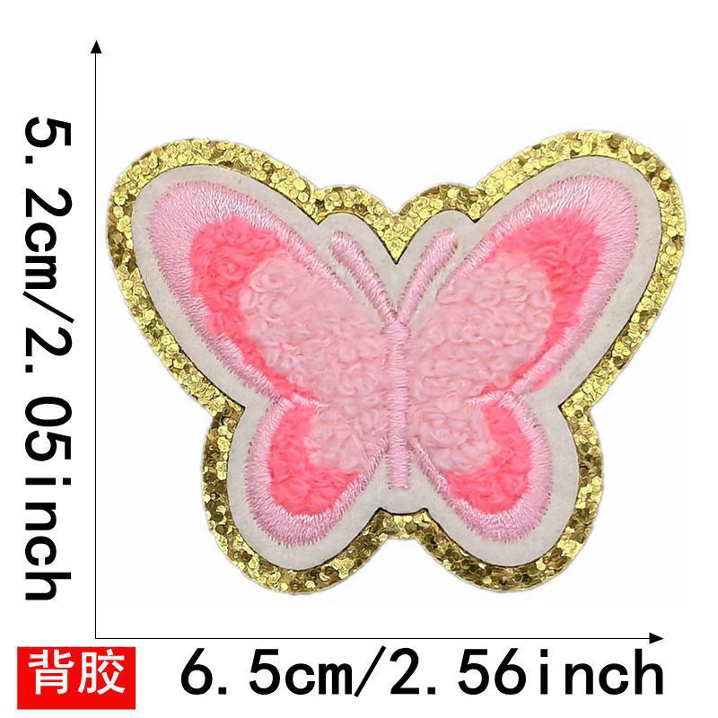 Wholesale Embroidered Patch Set Of 14 Decorative Fashion Accessory For Bags Clothing Gift Boutique Resale