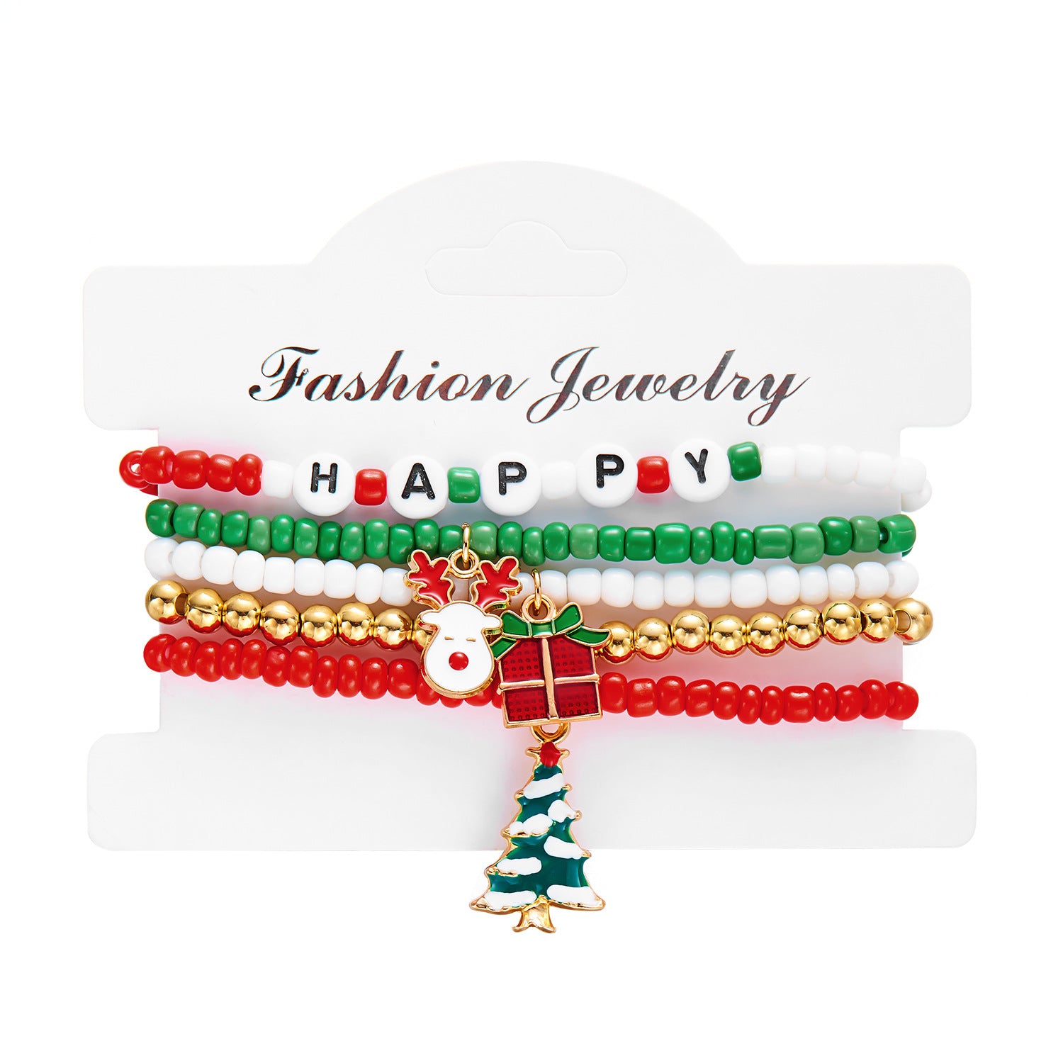 Wholesale Christmas Combination Paper Card Bracelet
