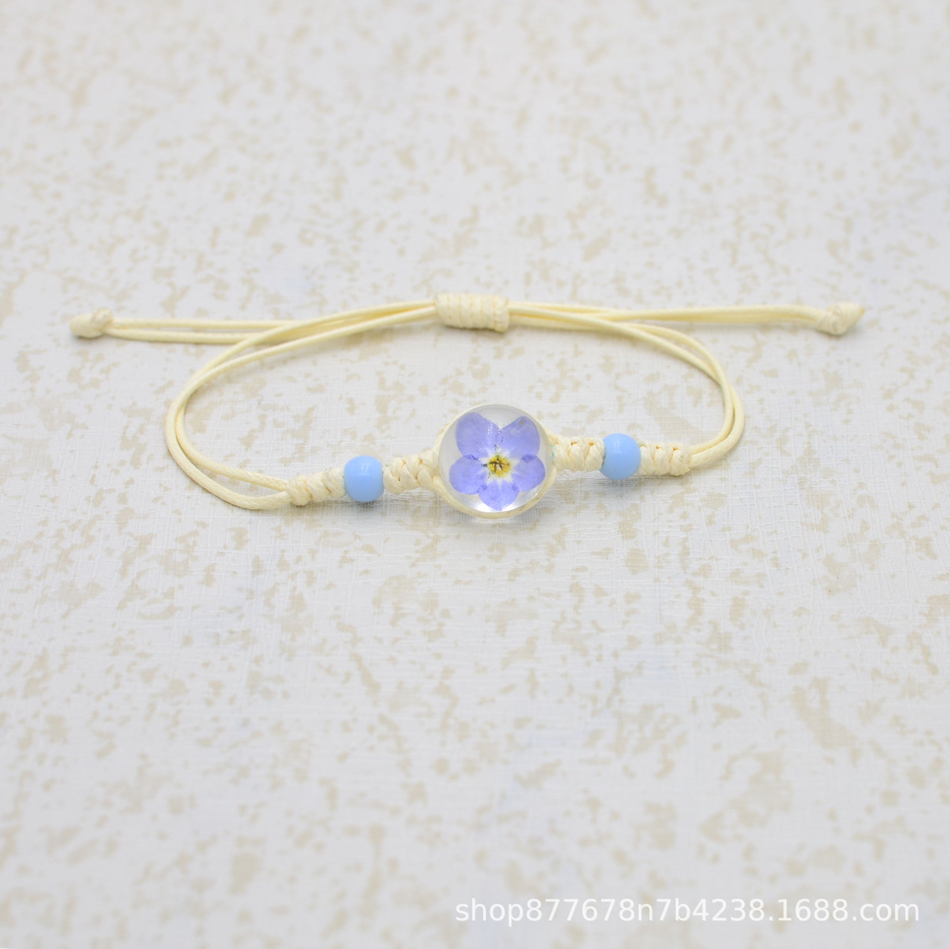 Wholesale Sweet Starry Sky Lace Cherry Blossom Bracelet