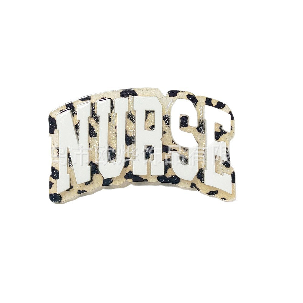 Wholesale 10pcs  New Loose Powder Acrylic Letters Luminous Girl Bag Pendant