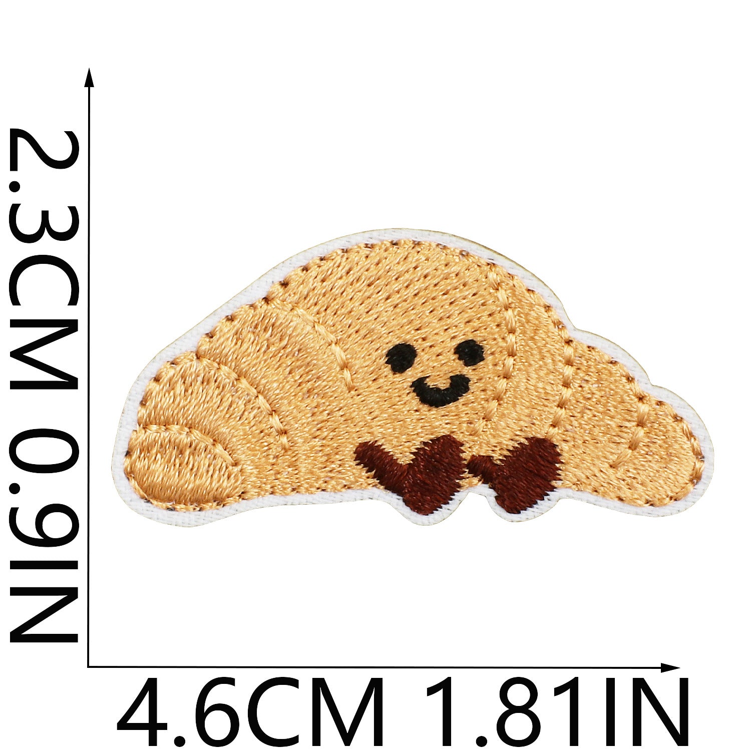 Wholesale Cute Dessert Embroider Cloth Stickers Star Biscuit Stickers Clothes Decoration