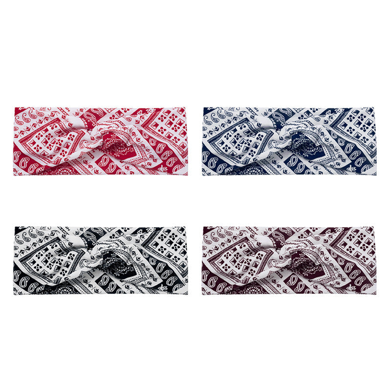 Wholesale Printed Sports Headband Yoga Hairband