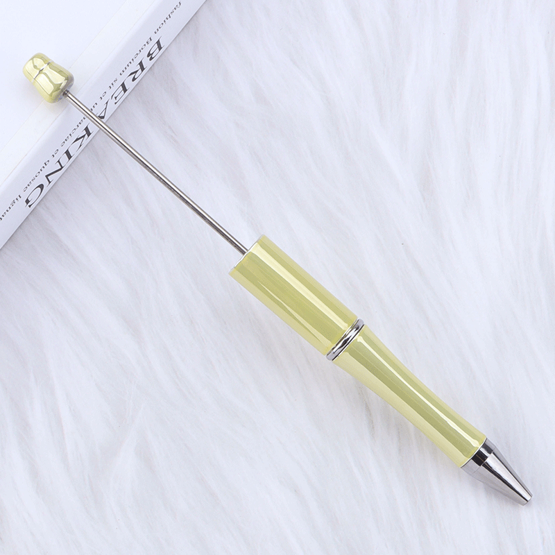 Wholesale  UV Electroplating Beaded Pen Multicolor Rotary