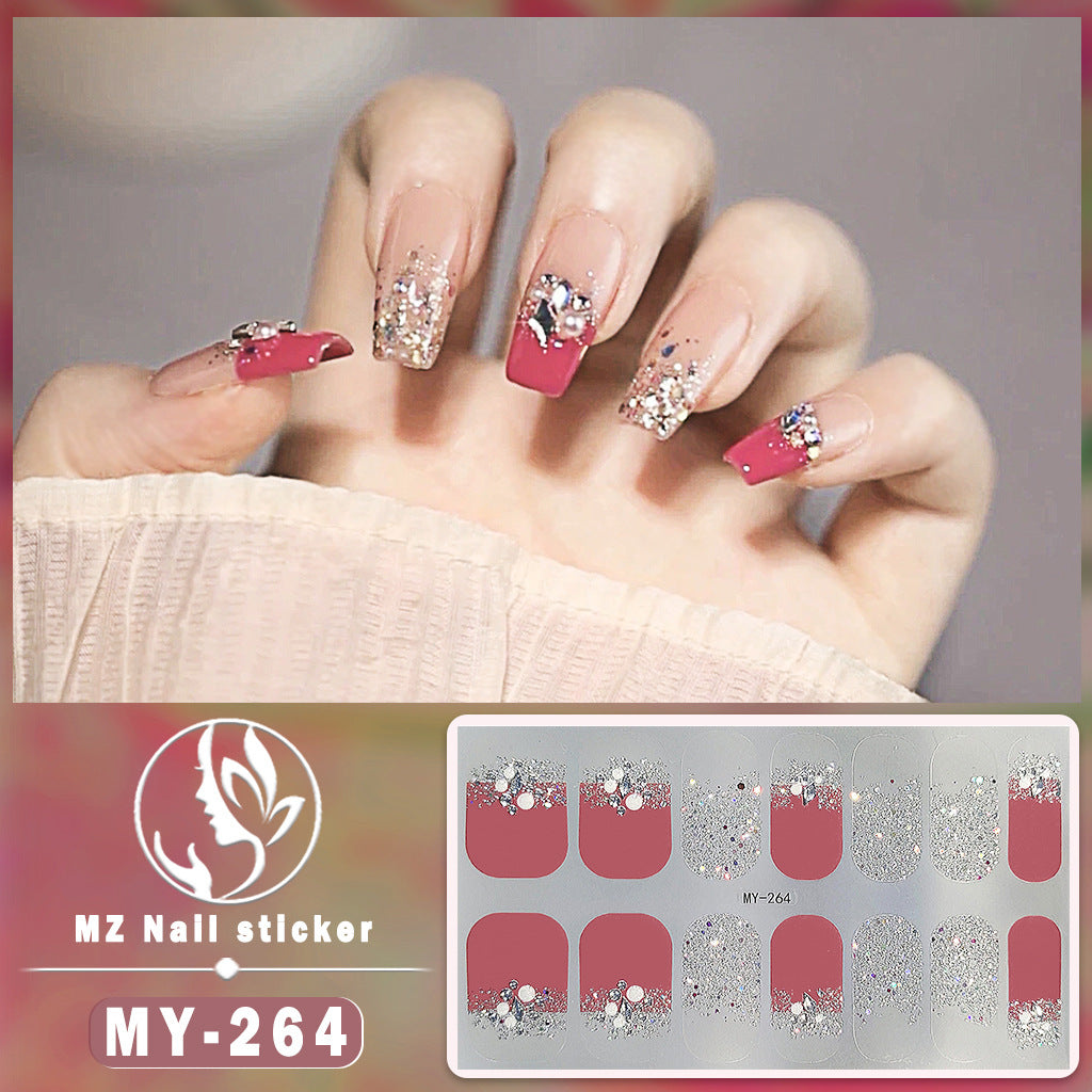 Wholesale MY Butterfly Baking Free Gel 5D Waterproof Diamond Like Nail Polish Stickers