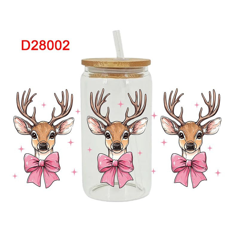 Wholesale Moose 16oz Cup UV DTF Wraps