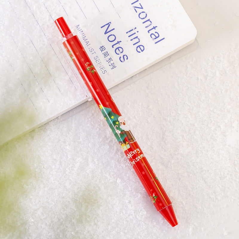 Wholesale Christmas click gel pen student stationery
