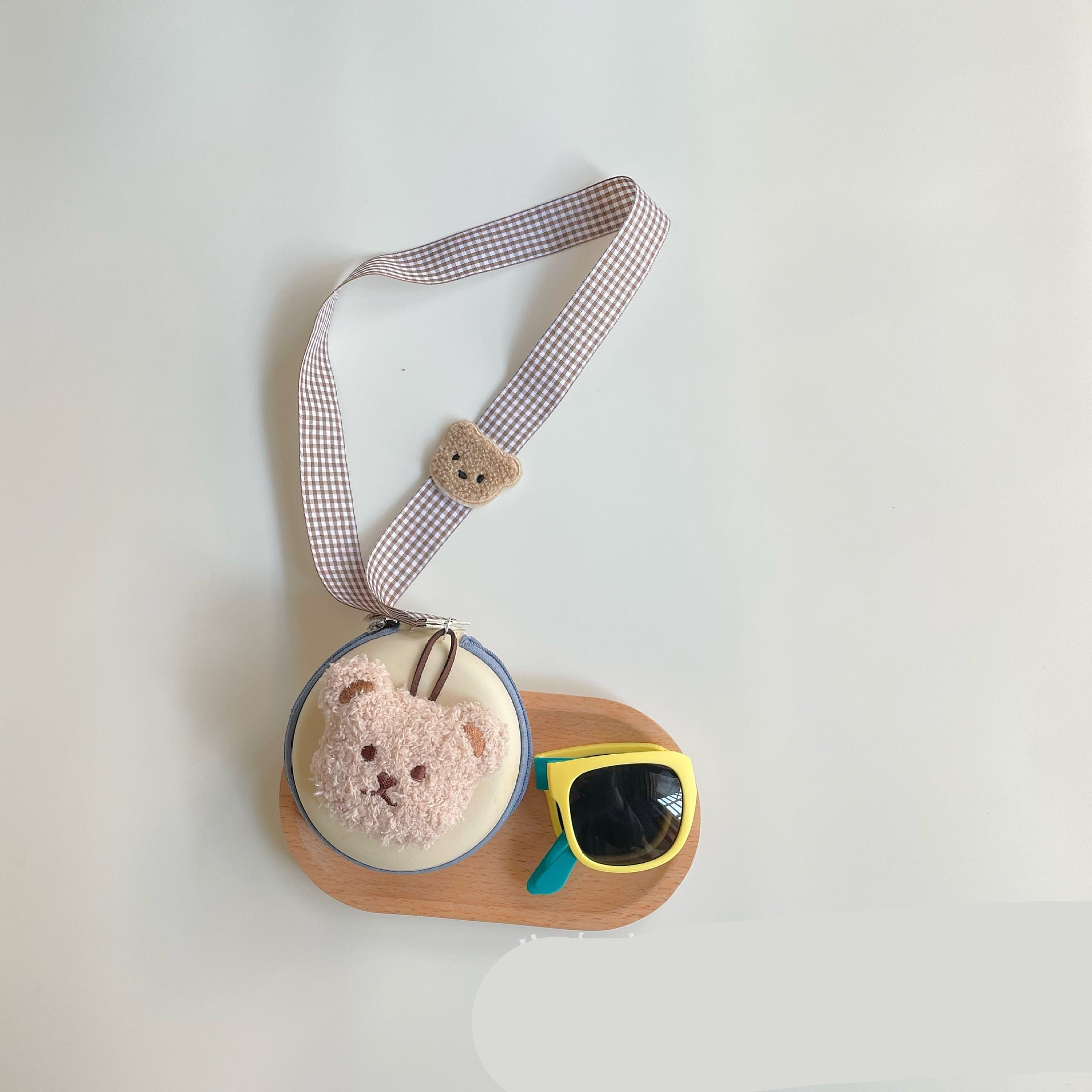 Wholesale Children's portable folding sunglasses with box set